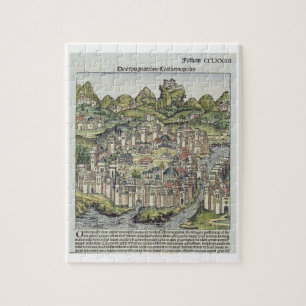 View of the walled city of Constantinople, from th Jigsaw Puzzle