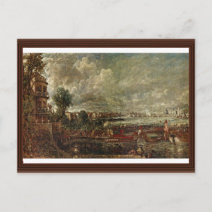 View Of The Waterloo Bridge From Whitehall Stairs Postcard