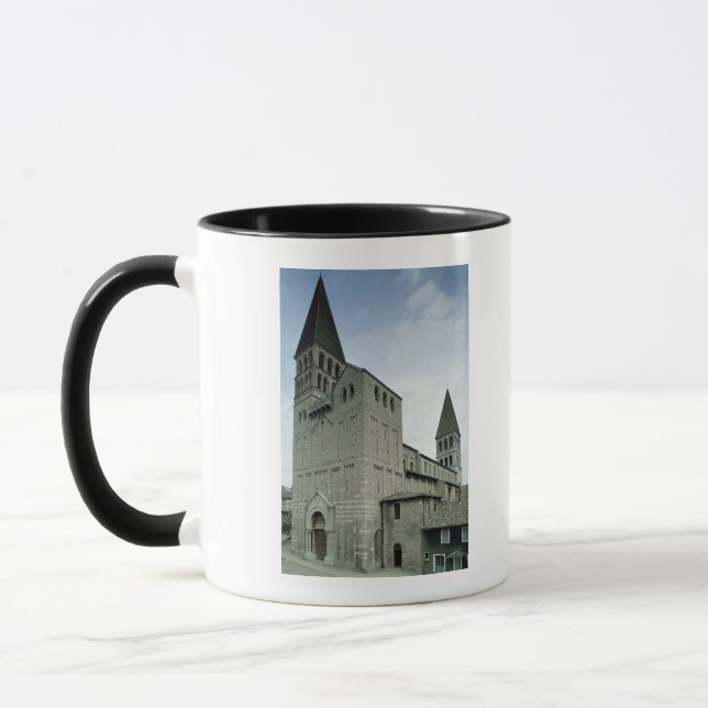 View of the west facade, 10th-11th century mug (Left)