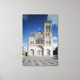 View of the west facade 2 canvas print