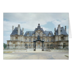 View of the West facade of Chateau de Maisons