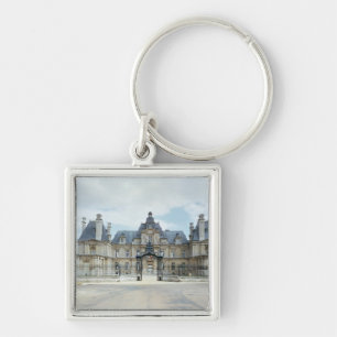 View of the West facade of Chateau de Maisons Key Ring