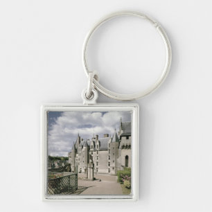 View of the west facade of the restored key ring