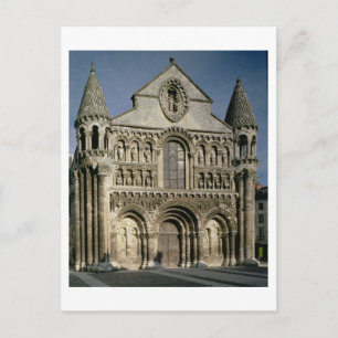 View of the West Front (photo) Postcard