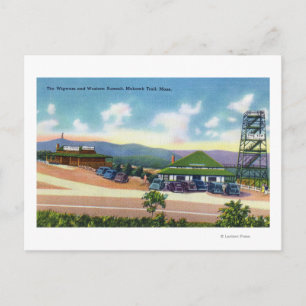 View of the Wigwam and Western Summit Postcard