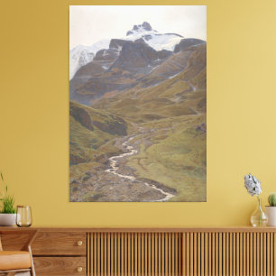 View of the Wilde Frau Canvas Print