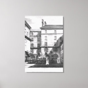 View of the Women's Yard Canvas Print