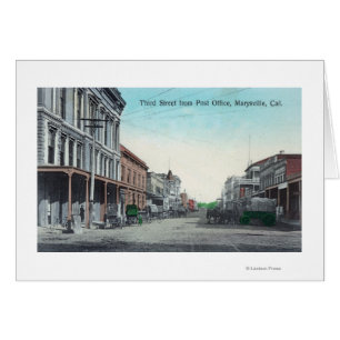 View of Third Street from the Post Office