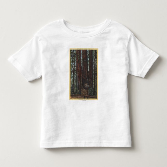 View of "Three Graces" at Big Trees Park Toddler T-Shirt (Front)