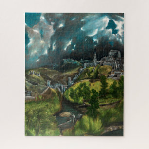 View of Toledo El Greco Jigsaw Puzzle