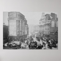 View of Tottenham Court Road, c.1885