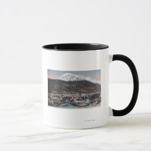 View of Town and Mount DeweySkagway, AK Mug