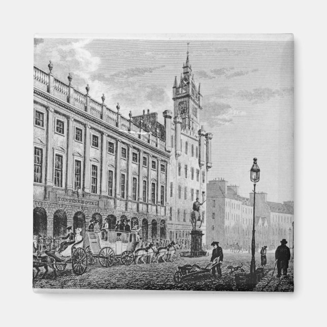 View of Town Hall, Exchange, Glasgow Magnet (Front)