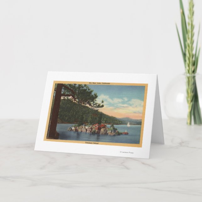 View of Treasure Island Card (Front)