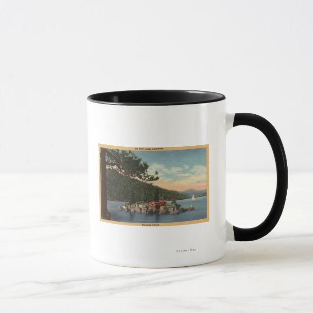 View of Treasure Island Mug (Right)