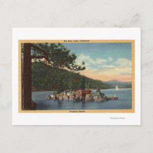 View of Treasure Island Postcard
