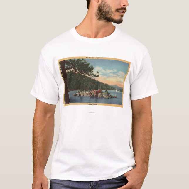 View of Treasure Island T-Shirt (Front)