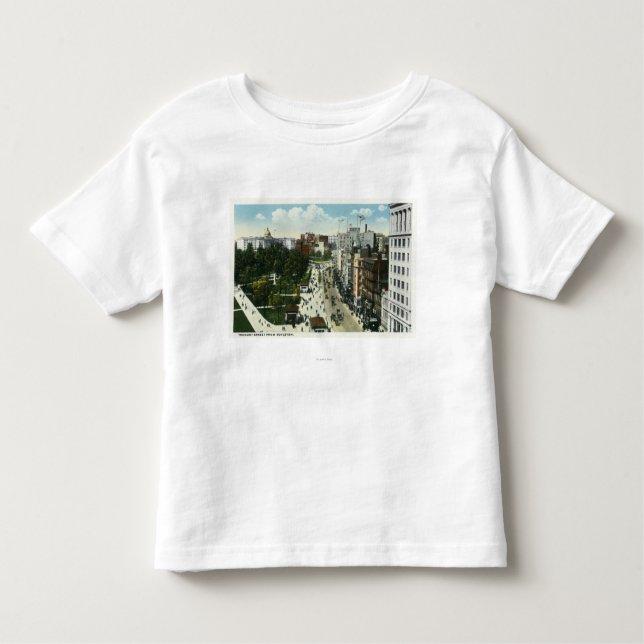 View of Tremont Street from Boylston Toddler T-Shirt (Front)