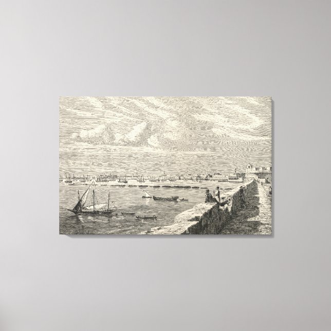 View of Tripoli Canvas Print (Front)