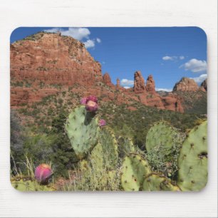 View of Twin Buttes Sedona, Arizona Mouse Pad