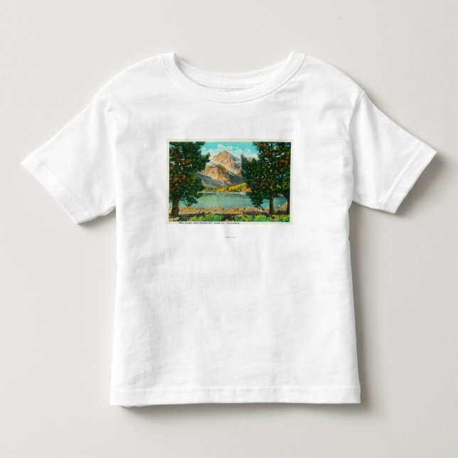 View of Twin Lakes near Bridgeport Toddler T-Shirt (Front)