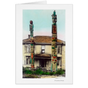 View of Two TotempolesWrangell, AK