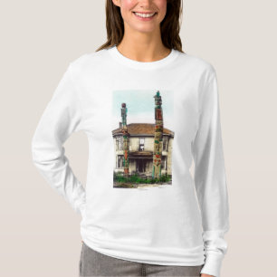 View of Two TotempolesWrangell, AK T-Shirt