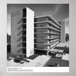 View of UC San Diego, by Ansel Adams Poster