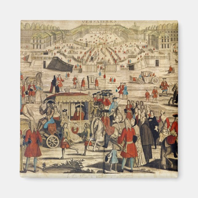 View of Versailles Magnet (Front)