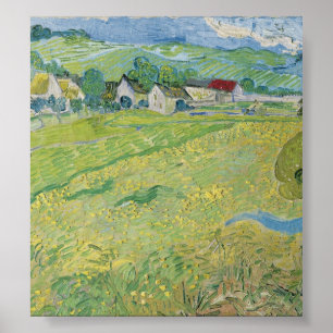 View of Vessenots Near Auvers by Vincent Van Gogh Poster