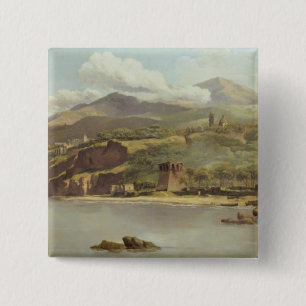 View of Vico Estense from Sorrento looking towards 15 Cm Square Badge