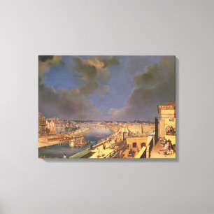 View of Vienna, 1819 (oil on canvas) Canvas Print