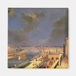 View of Vienna, 1819 (oil on canvas) Magnet