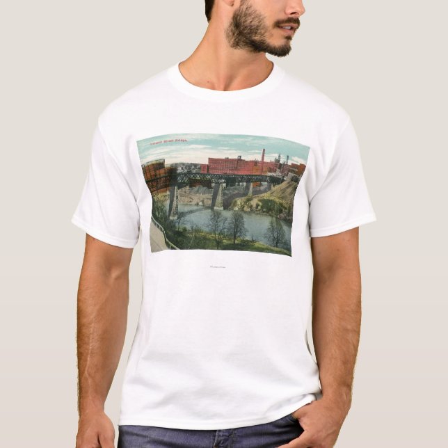 View of Vincent Street Bridge T-Shirt (Front)