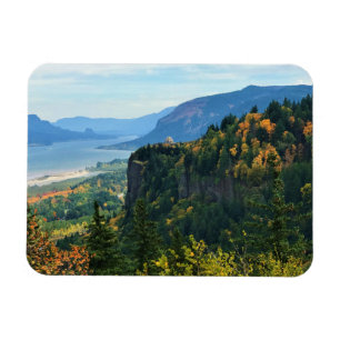 View of Vista House, Columbia River, Oregon Magnet