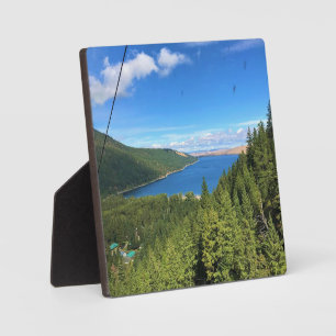 View of Wallowa Lake Plaque