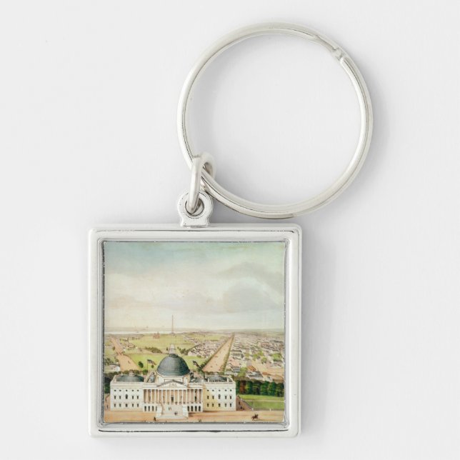 View of Washington Key Ring (Front)