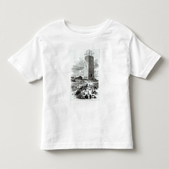View of Washington Monument Toddler T-Shirt (Front)