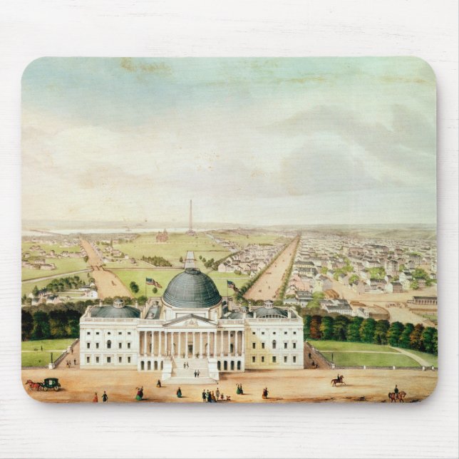 View of Washington Mouse Pad (Front)
