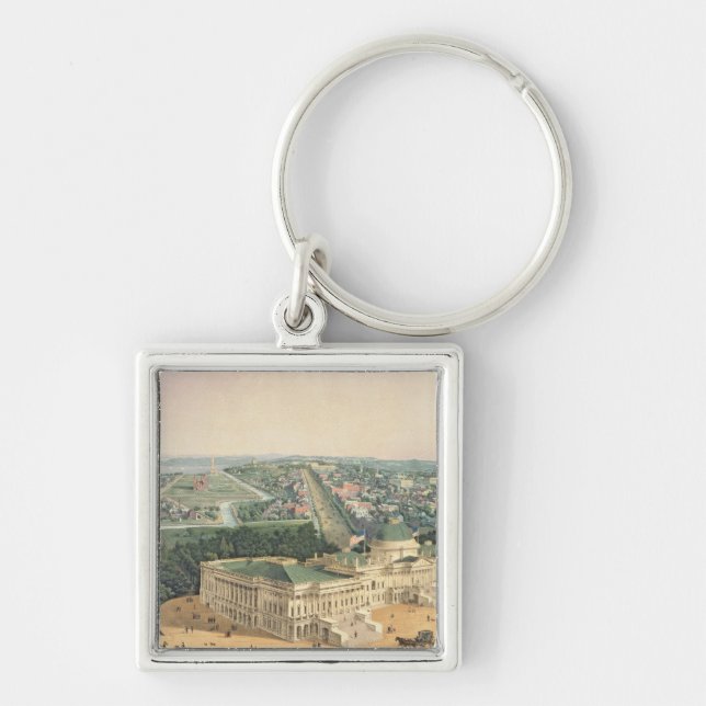 View of Washington, pub. by E. Sachse & Co., 1852 Key Ring (Front)