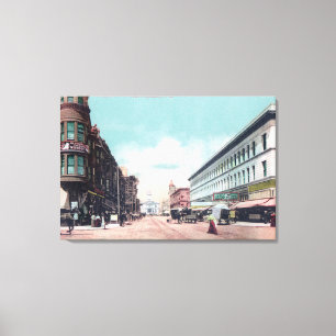 View of Washington StreetOakland, CA Canvas Print