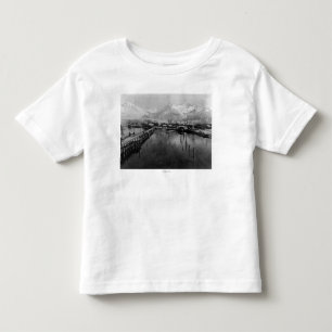 View of waterfront in Valdez, Alaska Photograph Toddler T-Shirt
