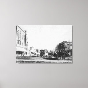 View of Webster Street Canvas Print