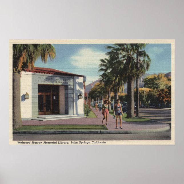 View of Welwood Murray Memorial Library Poster (Front)