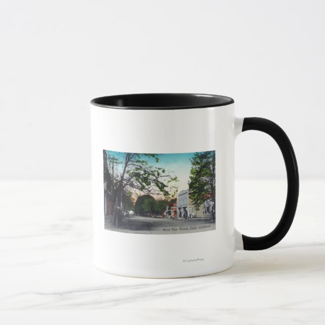 View of West Elm StreetLodi, CA Mug (Right)