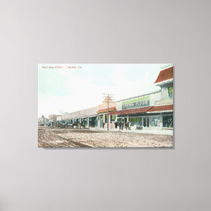 View of West Main StreetTurlock, CA Canvas Print