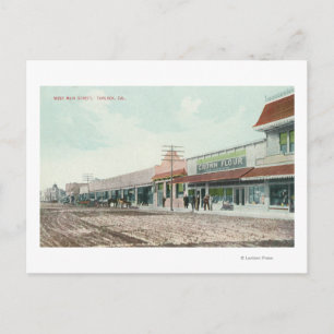 View of West Main StreetTurlock, CA Postcard