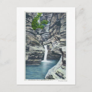 View of Whispering Falls Postcard