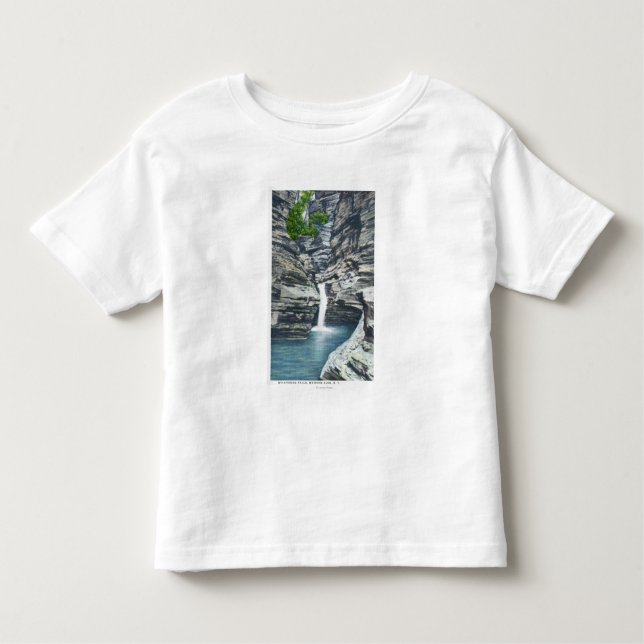View of Whispering Falls Toddler T-Shirt (Front)