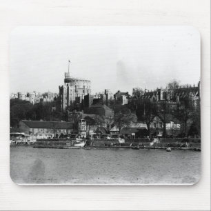 View of Windsor Castle, across the River Thames Mouse Pad